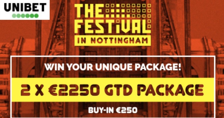 Planuj z wyprzedzeniem i już teraz zdobądź pakiet The Festival Nottingham o wartości 2250 € w Unibet