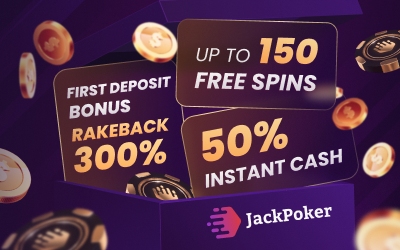 JackPoker bonus powitalny