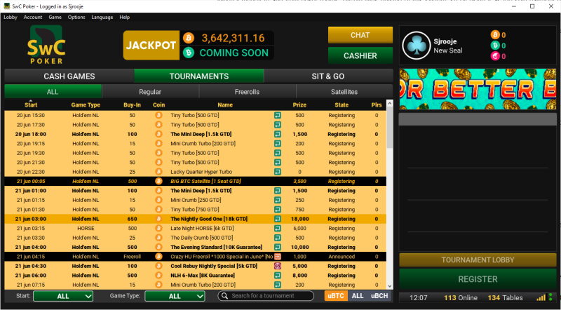 SwC Poker Turnieje