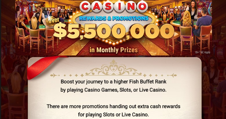 Wow! GGPoker Casino rozdaje 5,5 mln $ w miesięcznych nagrodach dodatkowych!