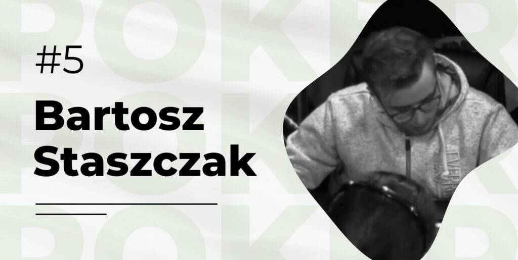 Bartosz Staszczak na liście najlepszych pokerzystów na platformie PokerListing