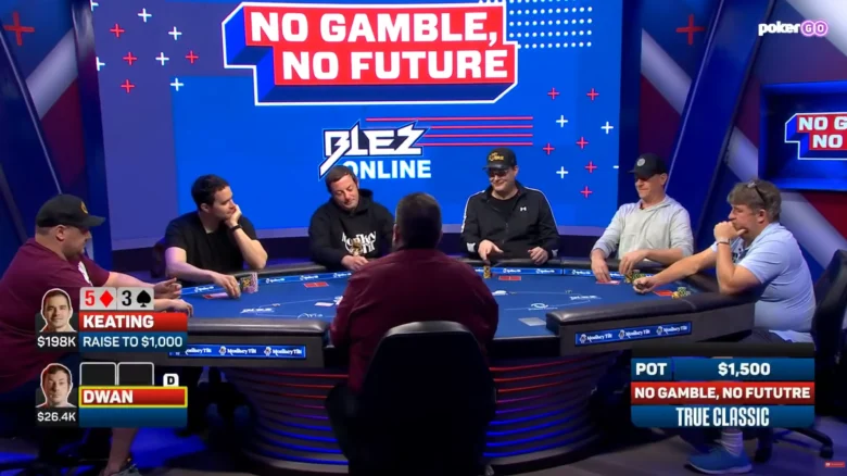 Stół Day 1 w No Gamble No Future