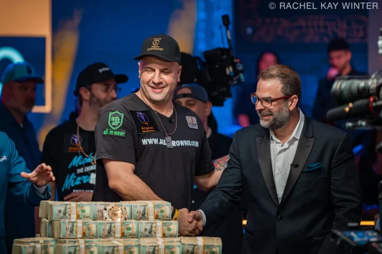 Michael Mizrachi podczas WSOP Main Event 2025