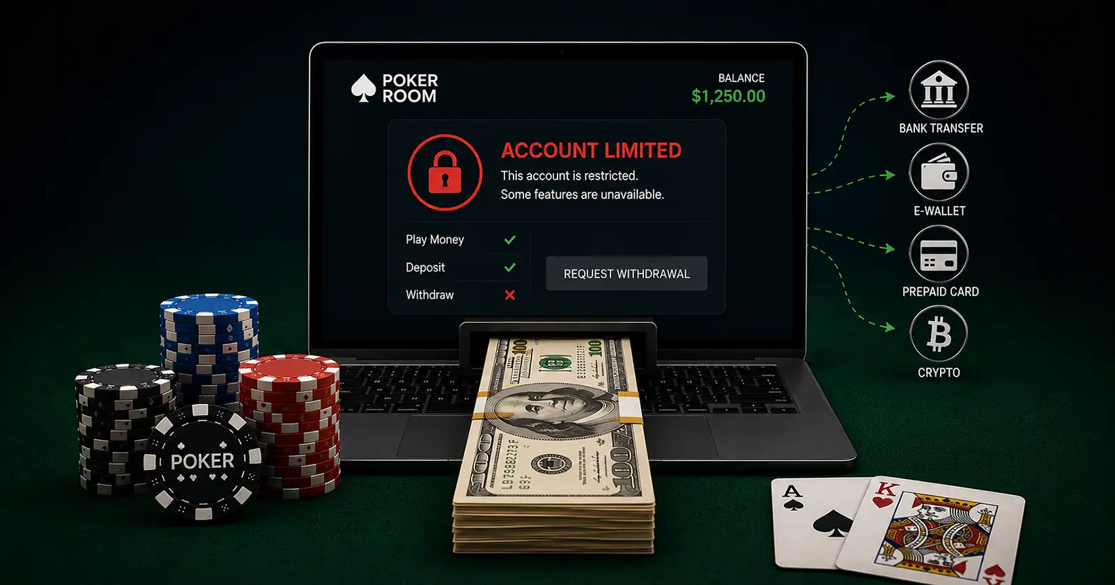 Problemy z wypłatą środków z poker roomu? Oto czego gracze mogą nauczyć się z przypadku Arama Oganyana