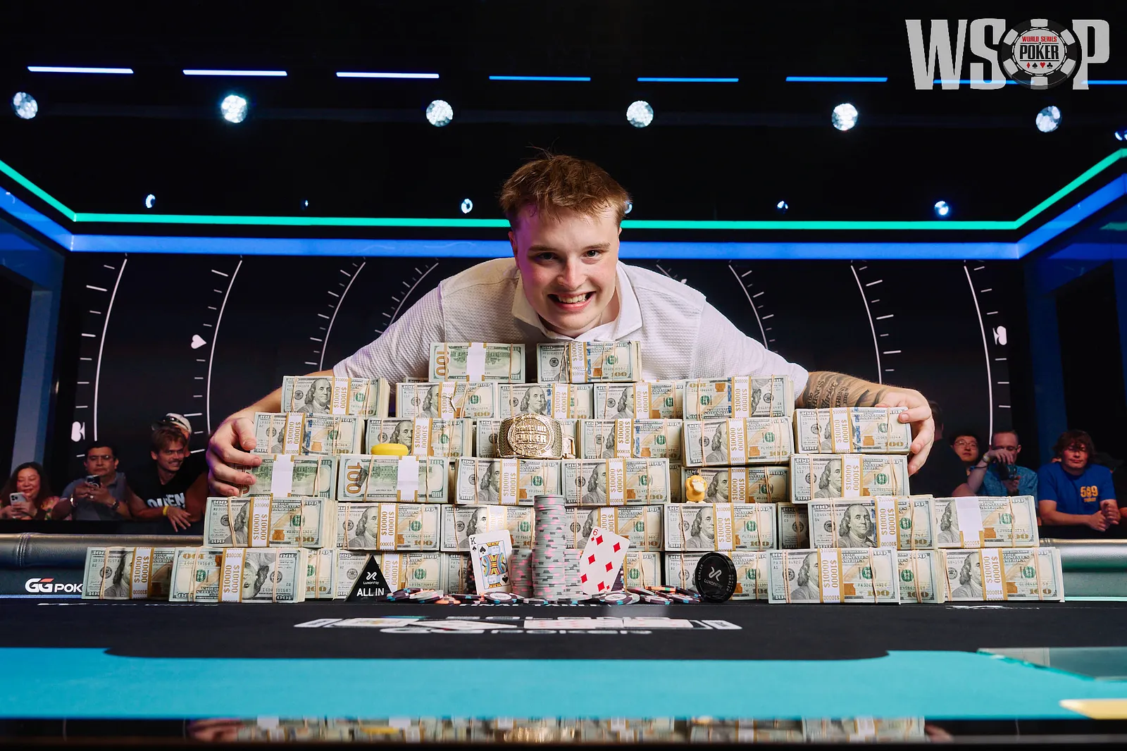 22-letni Lucas Jumalon wygrywa WSOP Main Event 2026 ($10M)