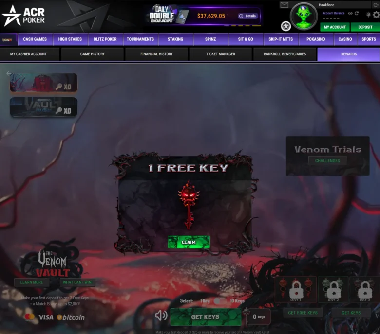 Klucze do Venom Vault