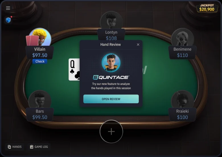Analiza rozdania w QuintAce na WPT Gold
