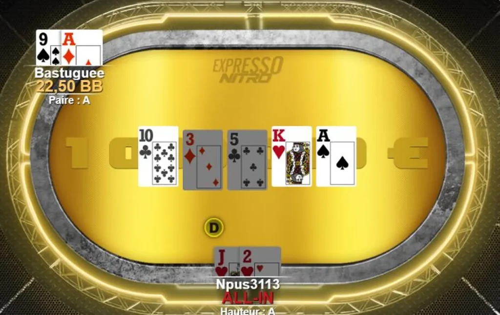 „Bastuguee” zamienił €1 w €800 000 w sześciu rozdaniach Expresso na Winamax – jackpot z szansą jeden do 10 milionów.