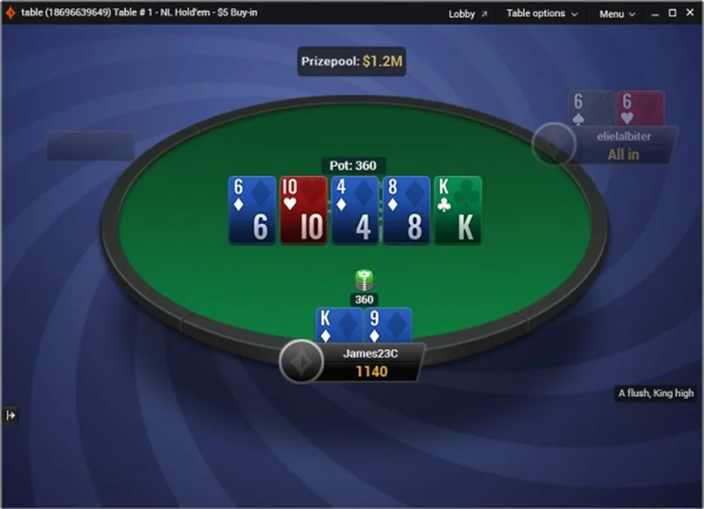 James „James23C” Carmichael wygrał $1 milion w SPINS za $5 na partypoker – pierwszy milioner SPINS w 19 rozdaniach.