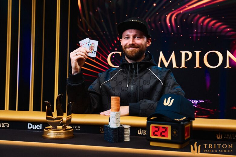 Alex Boika takes down the $25K NLH 8-Handed for $761K — his first Triton title.