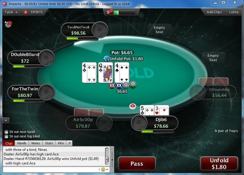 Unfold Hold'em