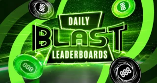 Blast 888poker: poza losowymi pulami nagród gracze mogą korzystać z codziennych leaderboardów i cashbacku.