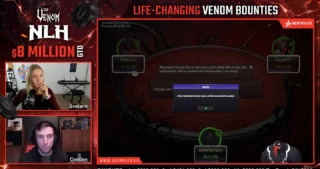 Ukrainiec „YKOBLIUK” triumfuje w $2,650 Venom MB po dealu w 3-osobowym heads-upie ($624,839)*