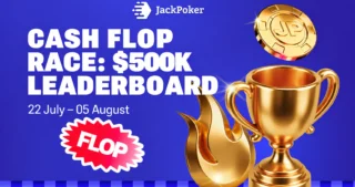 JackPoker Flop Race rozdaje $500K w rankingach