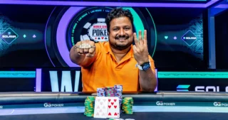 Santhosh Suvarna zdobywa trzecią bransoletkę WSOP w $50K High Roller i wygrywa $1,992,870