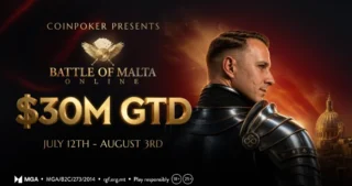 Battle of Malta Online debiutuje na CoinPoker: co gracze powinni wiedzieć