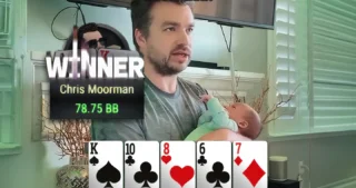 Chris Moorman wrócił do wygrywania na ACR Poker po narodzinach syna