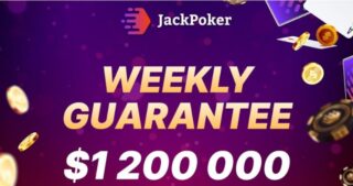 Tygodniowa pula nagród w JackPoker osiąga 1 200 000 $!