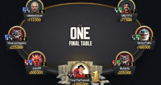 TonyTheToenailcollector rozpoczął stół finałowy jako chip leader i utrzymał prowadzenie do ostatniego rozdania.
