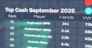 Ze StatName podsumowujemy wyniki najlepszych graczy cash game – od NL25 po ranking ogólny.