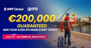 Zakwalifikuj się do IPO Main Event przez satelity WPT Global